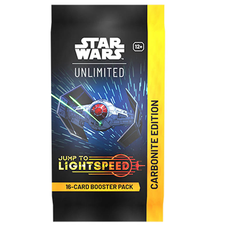Star Wars Unlimited - Jump to Lightspeed Carbonite Booster (Inglés) | Juegos de cartas coleccionables y TCG en PiedraBruja Chile