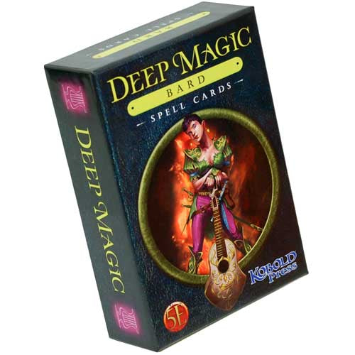 D&D Alt: Deep Magic Spell Cards- Bard