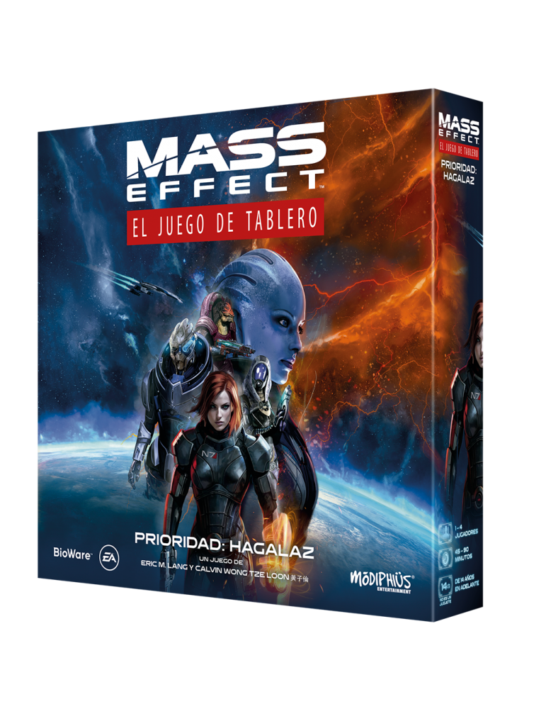 Caja de Mass Effect: El juego de tablero – Prioridad: Hagalaz, edición en español