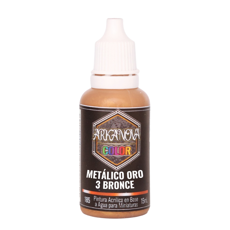 Metálico Oro 3 Bronce 323 - Arkanova Color
