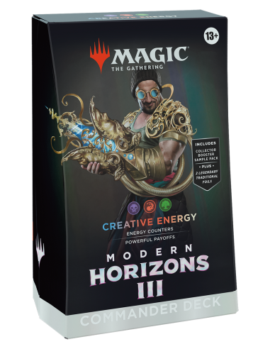 MTG (ingles) Modern Horizons 3 - Commander Creative Energy [Preventa]