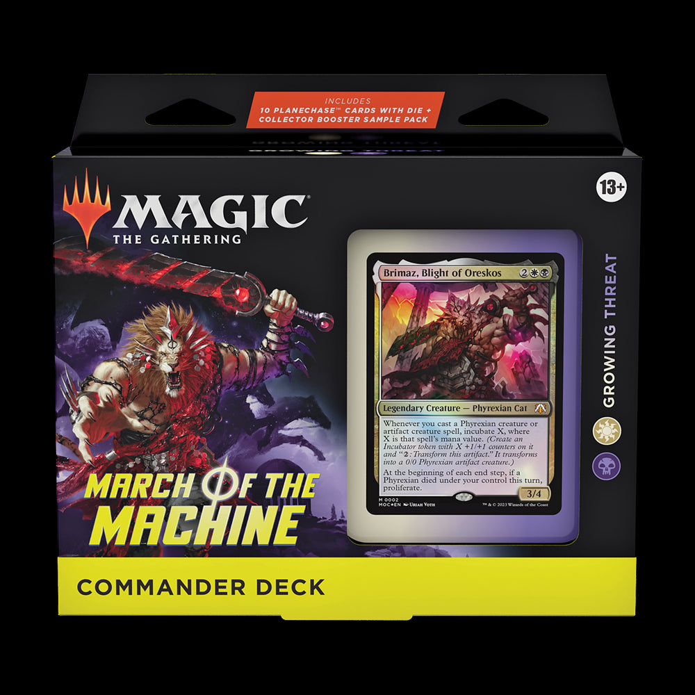 March of the Machine - Commander Growing Threat | Magic: The Gathering y accesorios TCG en PiedraBruja Chile