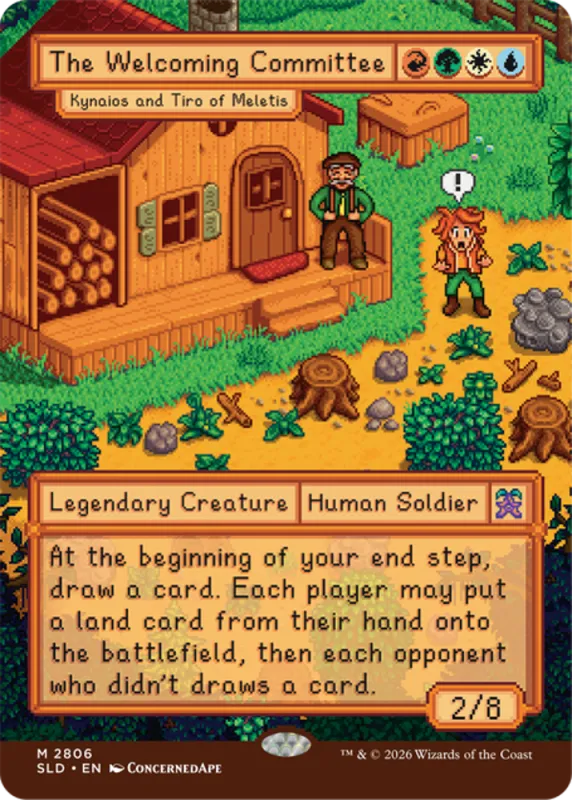 MTG Secret Lair X Stardew Valley - Welcome to Stardew Valley