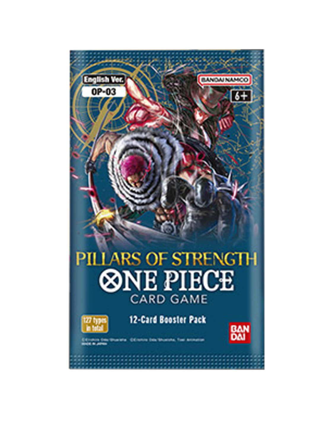 OP03 Pillars of Strength - Booster | One Piece Card Game, sobres y cartas coleccionables en PiedraBruja Chile