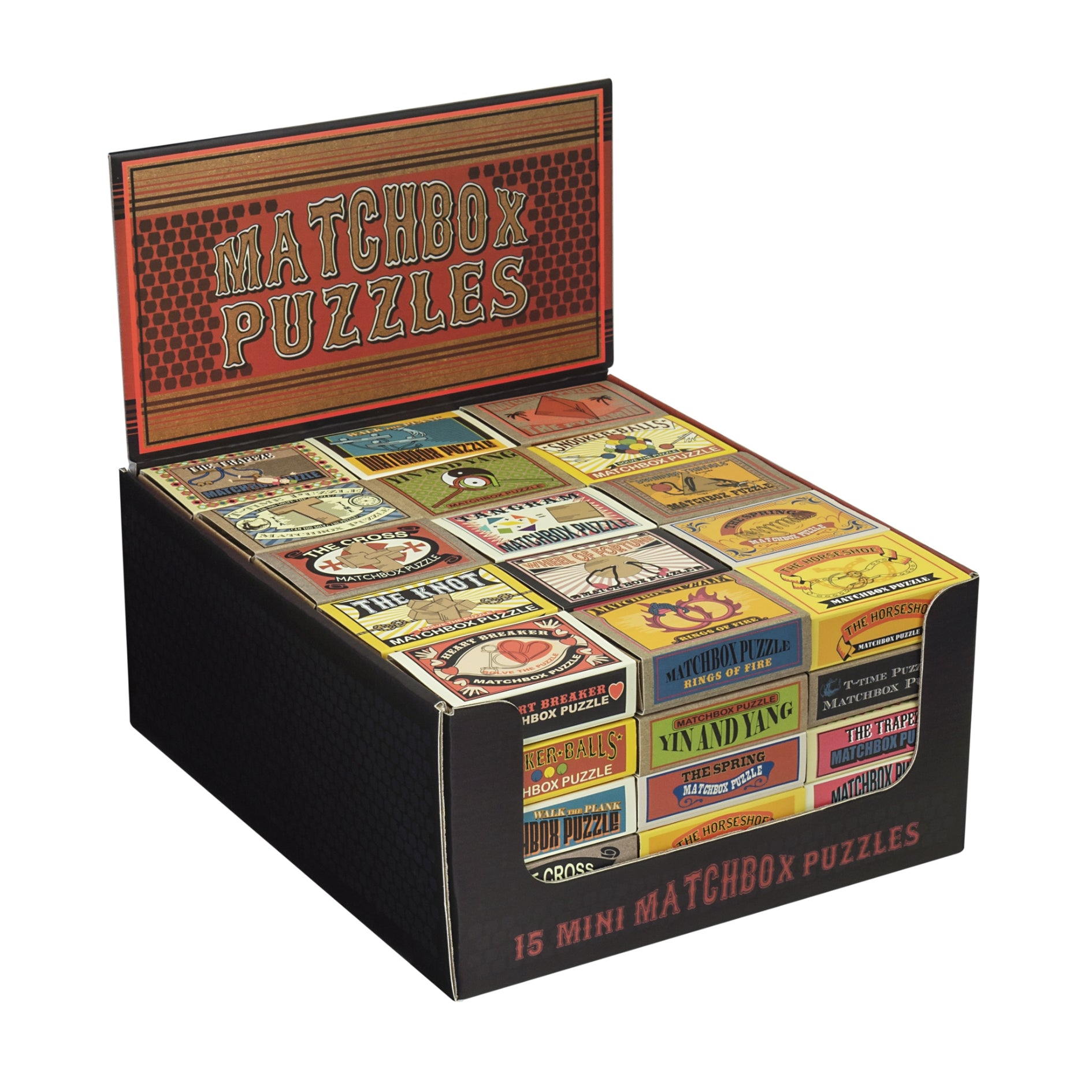 Matchbox - Puzzles de Madera y Metal | Juegos de Ingenio en Piedra