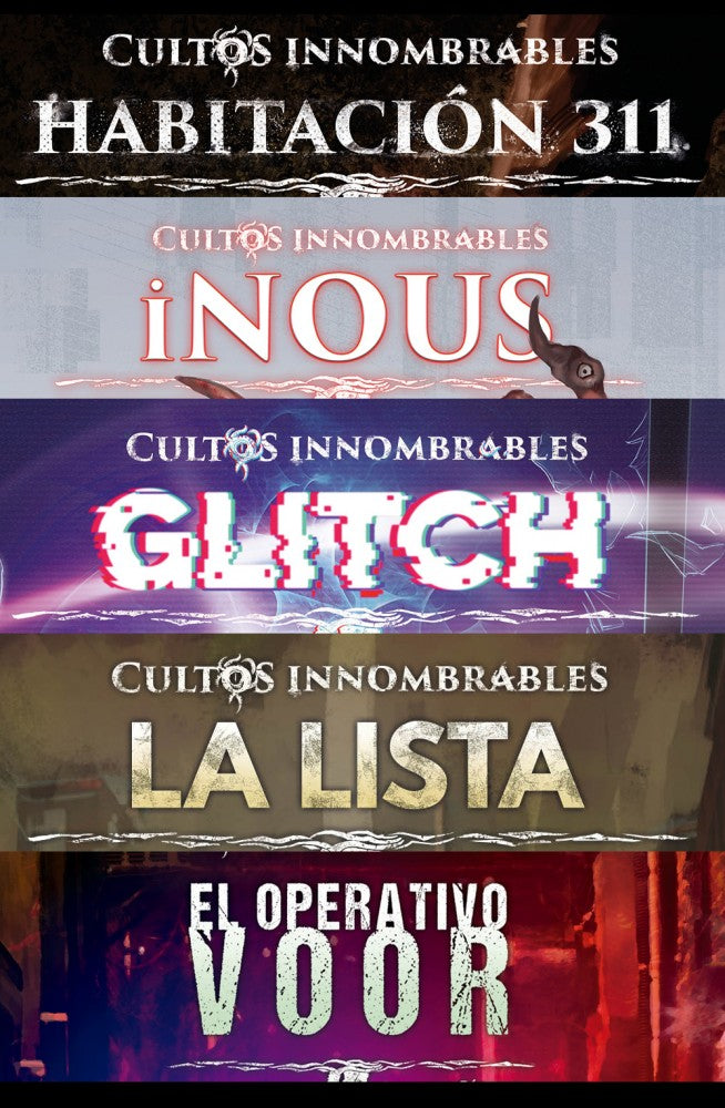 Cultos Innombrables: Codigos Pnakoticos (Pack de Aventuras)