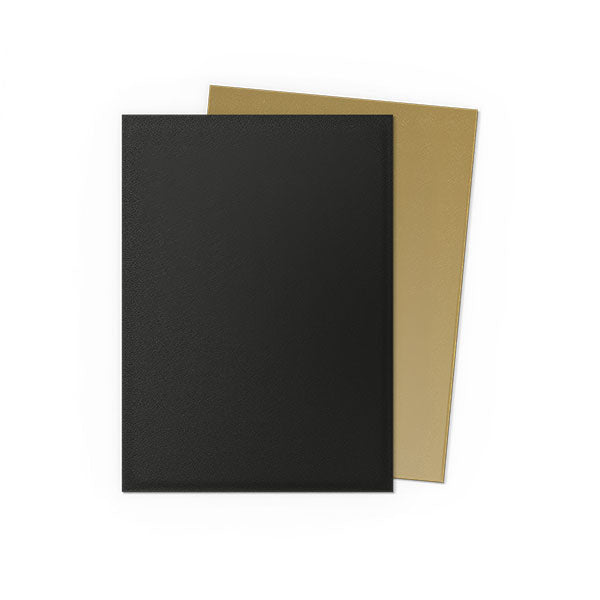 Matte Dual Sleeves - Black & Gold