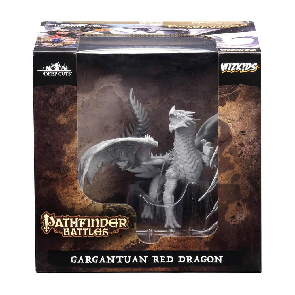 Battles Deep Cuts Miniatures: Unpainted Minis Wave 7 - Gargantuan Red Dragon