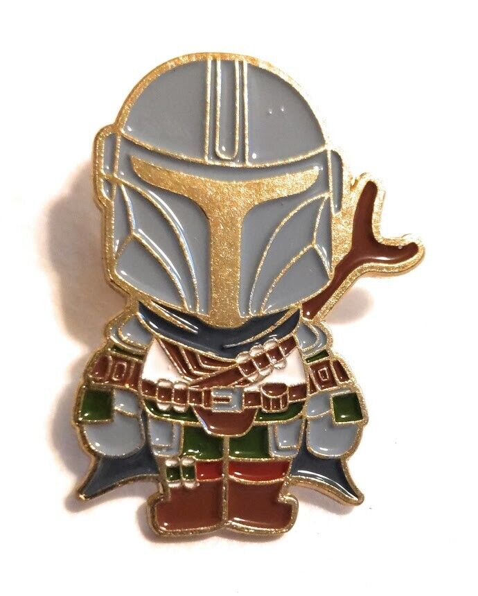 Pin Esmaltado Mandaloriano | Coleccionables, figuras y artículos geek en PiedraBruja Chile