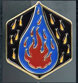 Pin Esmaltado D&D Class Sorcerer