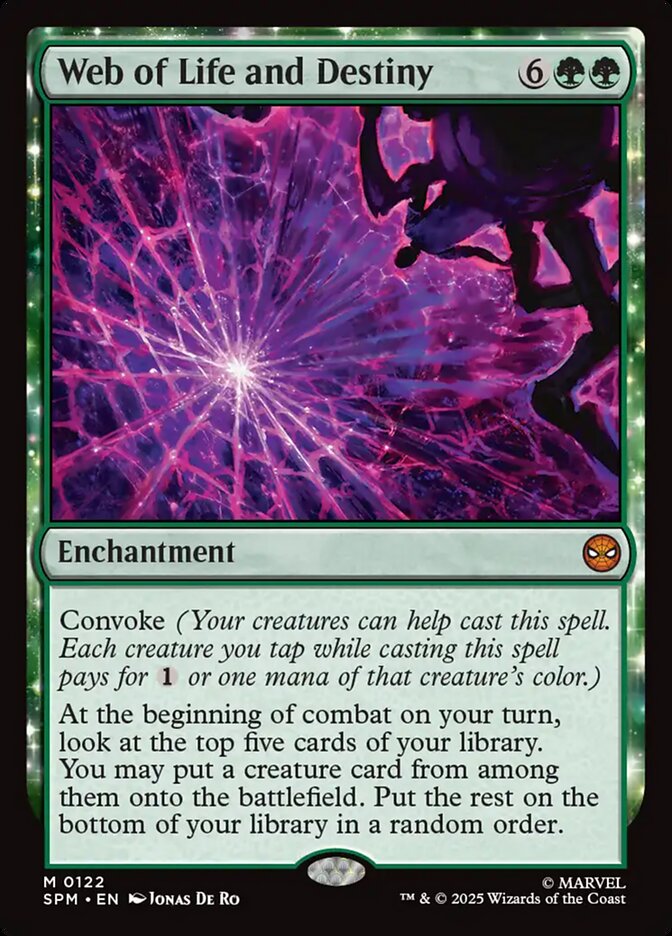 Web of Life and Destiny Regular Foil (ingles) 122