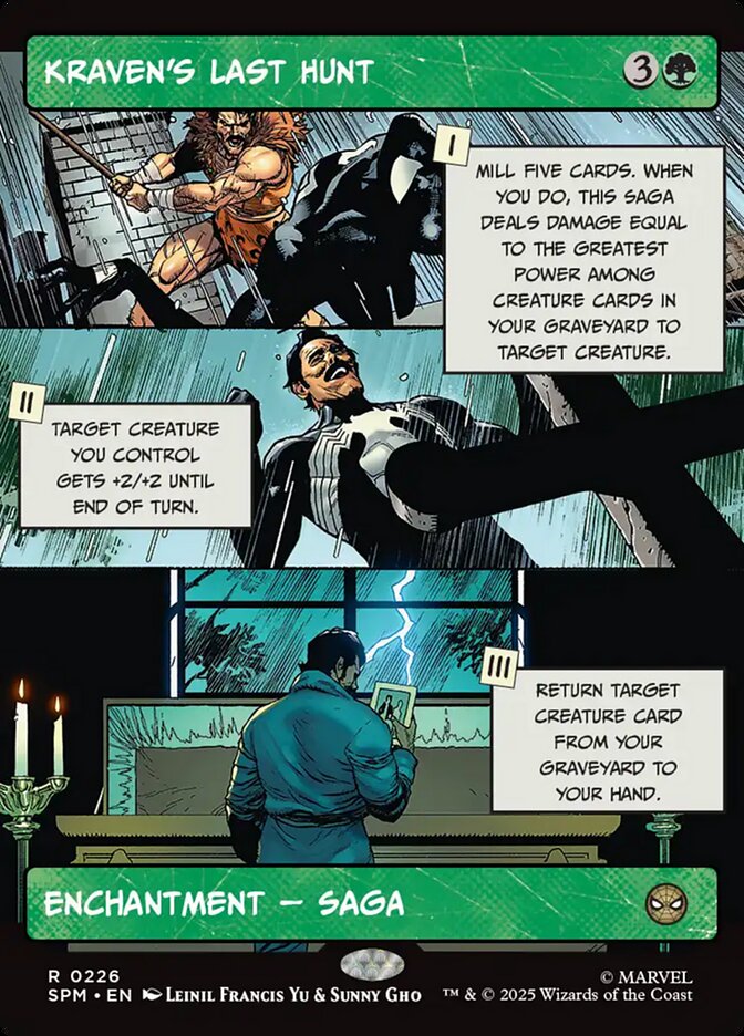 Kraven's Last Hunt Showcase Foil (ingles) 226