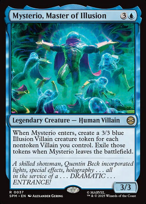 Mysterio, Master of Illusion Regular Foil (ingles) 37
