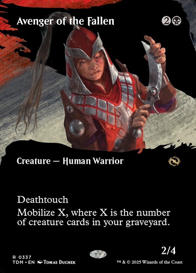 Avenger of the Fallen Borderless Foil (ingles) 337