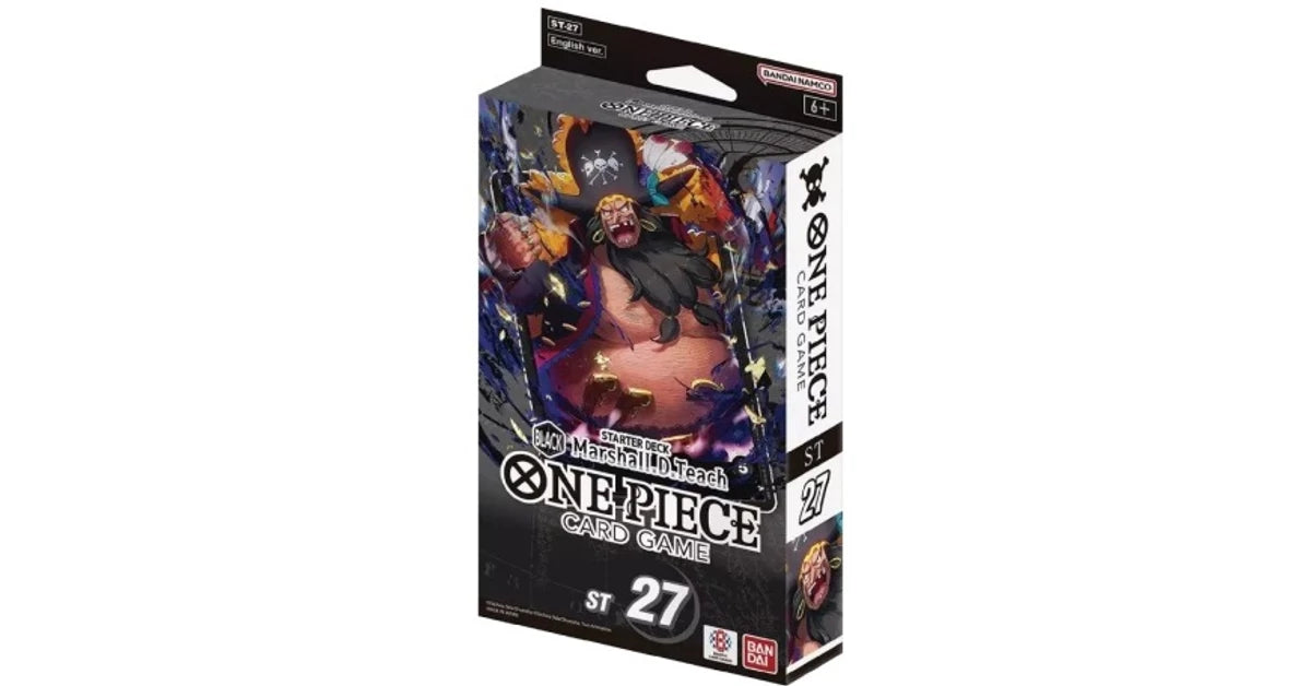 ST27 Black Marshall D. Teach - Starter Deck | One Piece TCG en