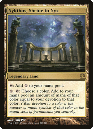 Nykthos, Shrine to Nyx Regular (español) 223 | Singles y cartas sueltas de Magic: The Gathering en PiedraBruja Chile