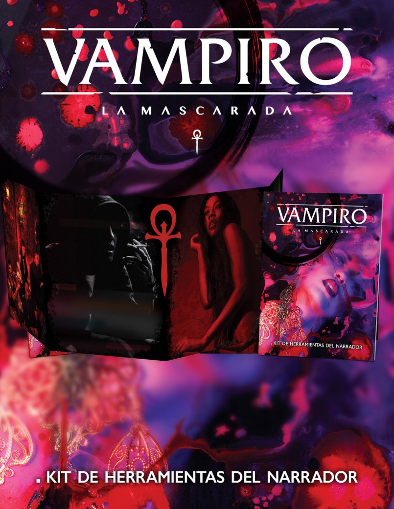 Vampiro: La Mascarada 5a edición. Pantalla del Narrador y Kit de