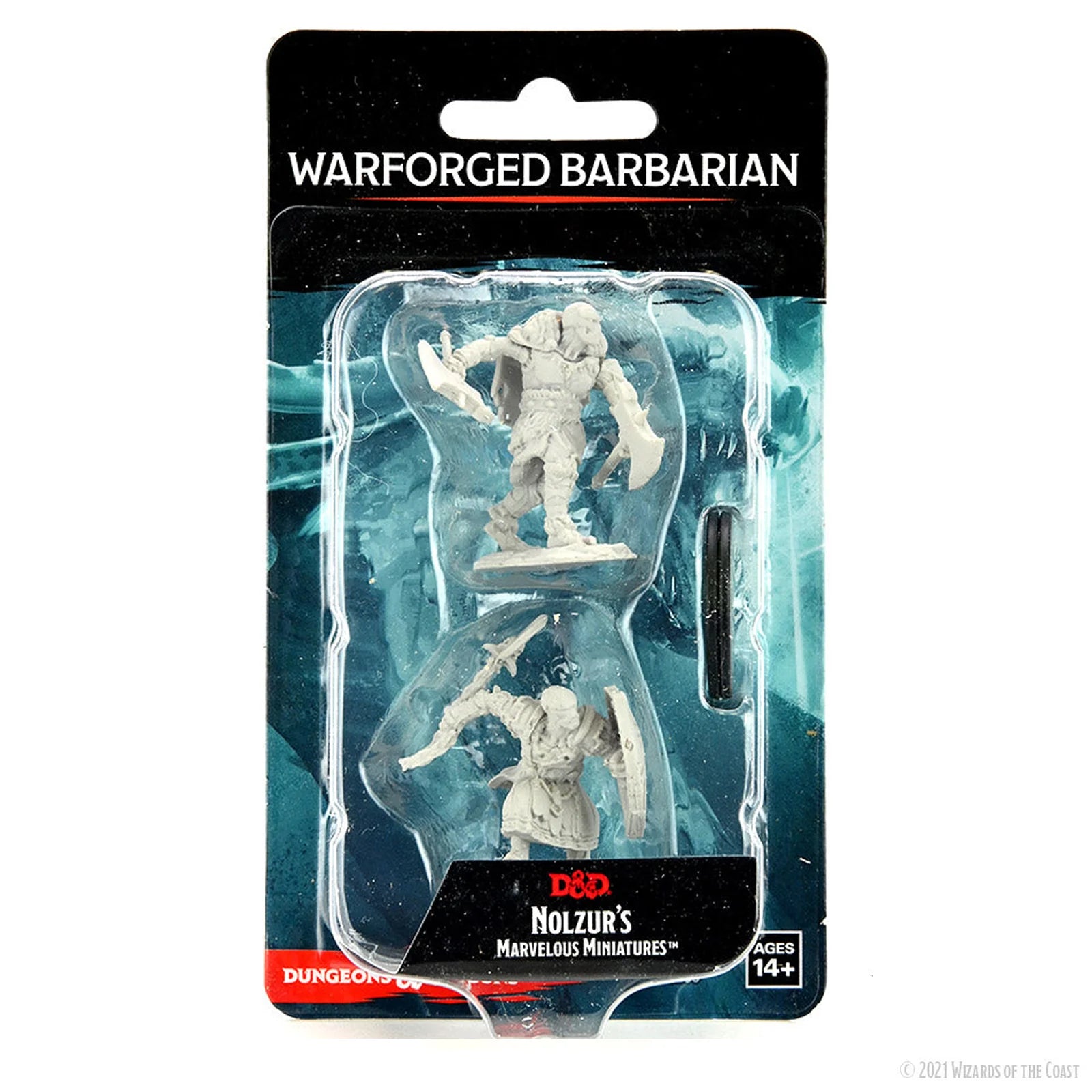 Nolzur’s Marvelous Miniatures: Unpainted Minis Wave 14 - Warforged Barbarian