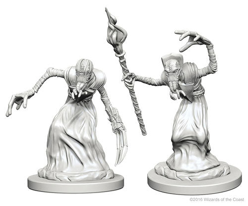 Nolzur’s Marvelous Miniatures: Unpainted Minis - Mindflayers