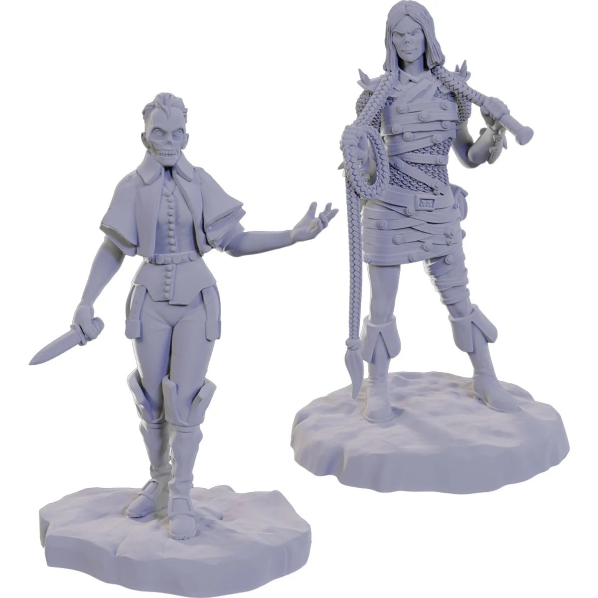 Wizkids Deep Cuts Miniatures: Unpainted Minis - Wave 22 - Urdefhan Lasher & Death Scout