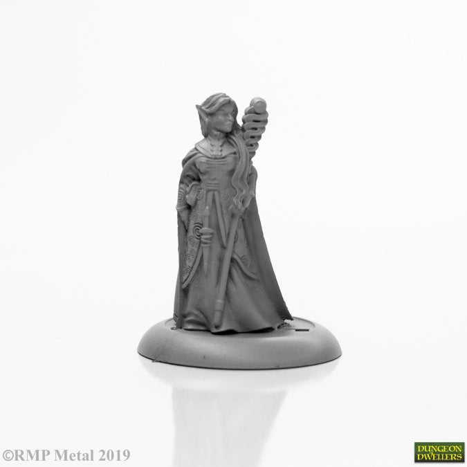 Bones Black: Anthanelle, Elf Wizard (metalic)