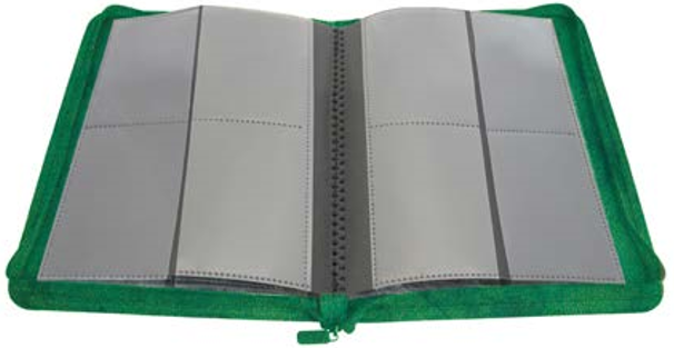 Carpeta Zip-Up Album 8-Pocket - Blue | Accesorios Gamegenic para TCG en PiedraBruja Chile