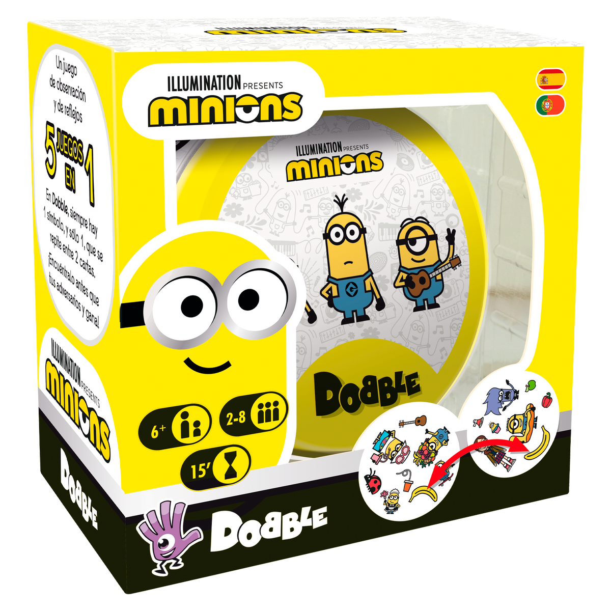 Dobble - Minions | Juegos de mesa para todas las edades en PiedraBruja Chile