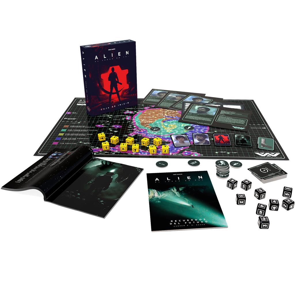 Caja de inicio Alien: el juego de rol