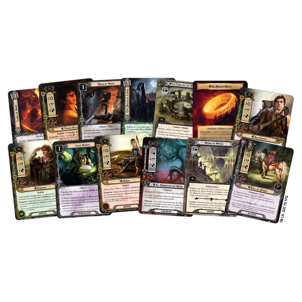 El Señor de los Anillos - LCG La Comunidad del Anillo | Juegos de mesa para todas las edades en PiedraBruja Chile