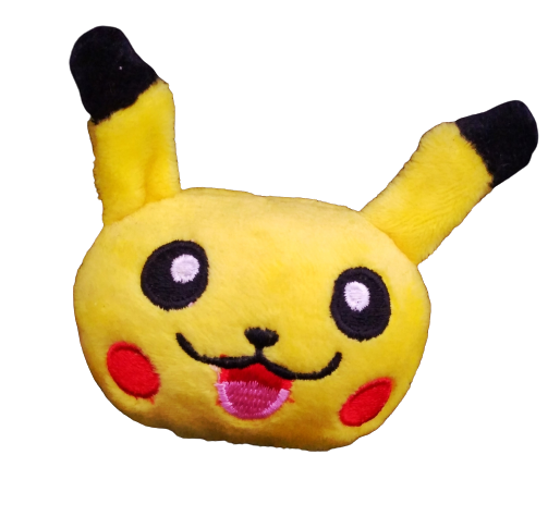 Cabeza Pikachu Peluche Pokemon | Coleccionables, figuras y artículos geek en PiedraBruja Chile