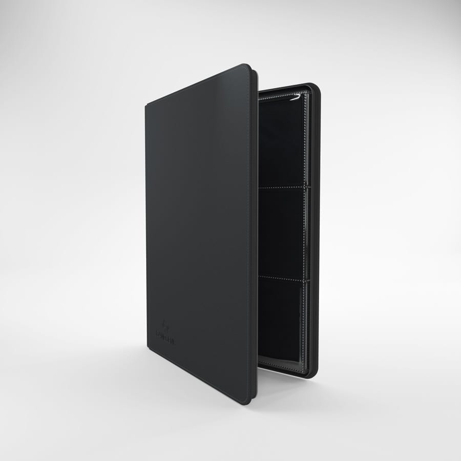 Carpeta Zip-Up Album 18-Pocket - Black | Accesorios Gamegenic para TCG en PiedraBruja Chile