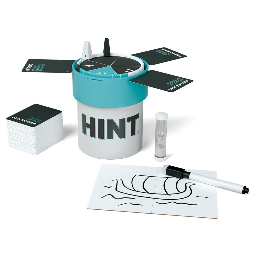 Contenido del juego de mesa Hint