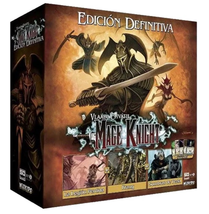 Mage Knight - Edición Definitiva Caja Básica y 3 Expansiones | Juegos de mesa para todas las edades en PiedraBruja Chile