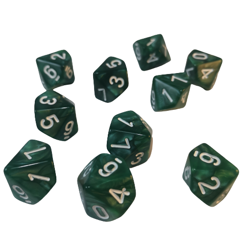 10d10 Marmolado Verde