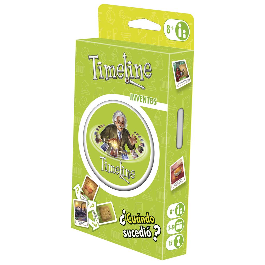 Timeline - Inventos | Juegos de mesa para todas las edades en PiedraBruja Chile