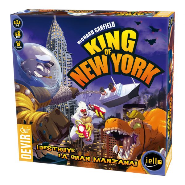 King Of New York | Juegos de mesa para todas las edades en PiedraBruja Chile
