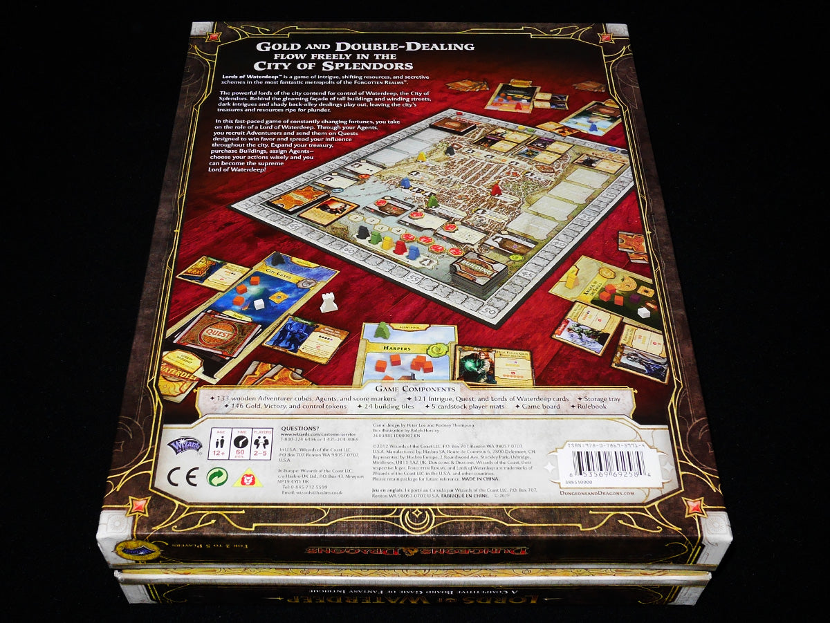 Lords of Waterdeep ING | Dungeons & Dragons y accesorios D&D en PiedraBruja Chile