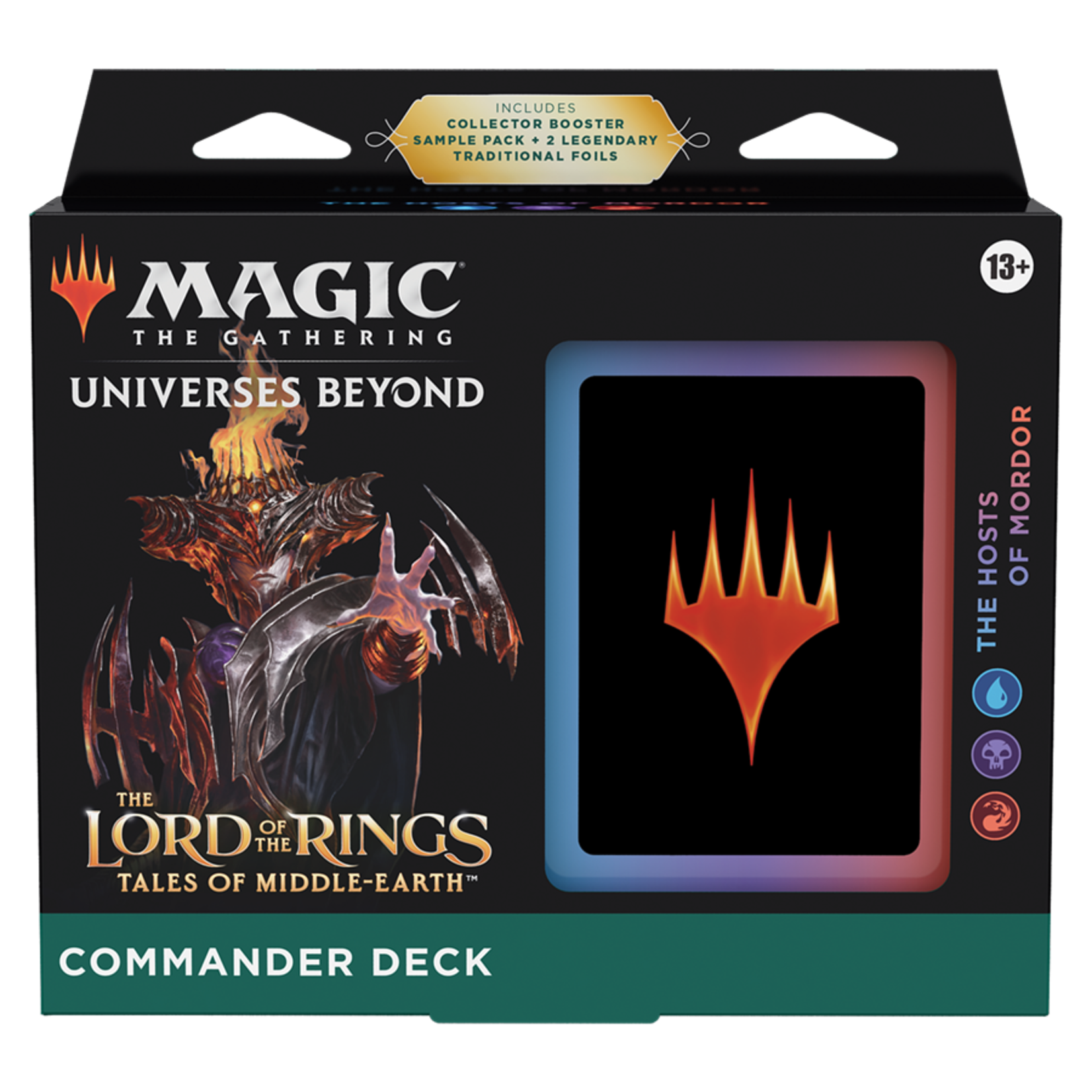 Lord of the Rings: Tales of Middle-Earth - Commander The Host of Mordor | Magic: The Gathering y accesorios TCG en PiedraBruja Chile