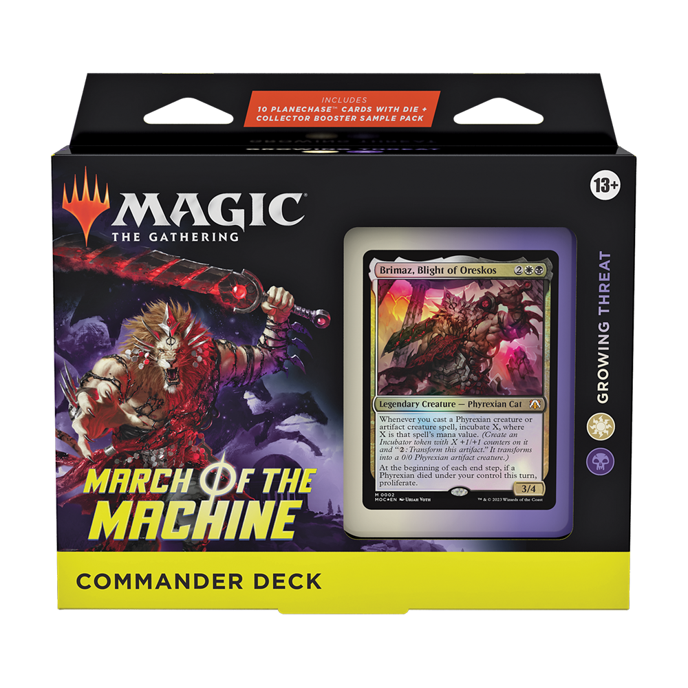 March of the Machine - Commander Growing Threat | Magic: The Gathering y accesorios TCG en PiedraBruja Chile