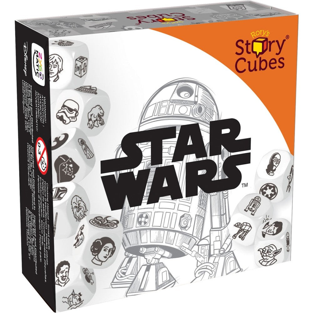 Juego de mesa y juego de dados story cubes star wars