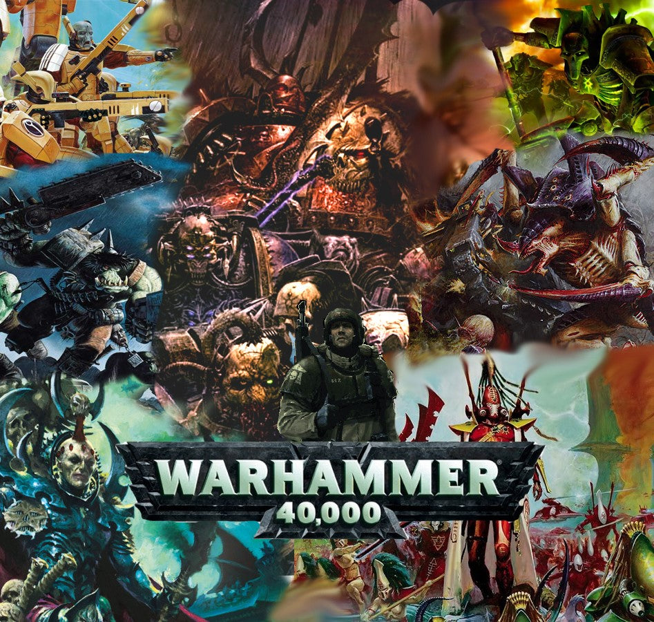 Los diferentes juegos de Warhammer 40.000