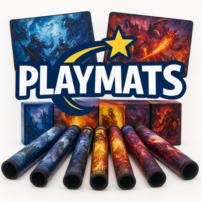 Playmats para cartas TCG y Juegos de Mesa