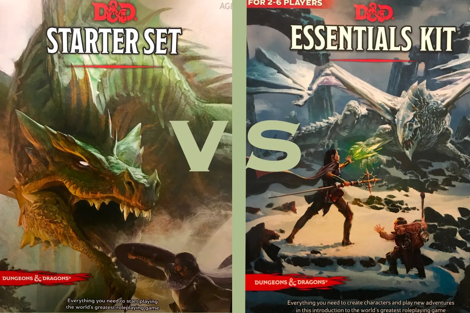 Cajas de inicio de juegos de rol