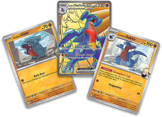 Cynthia's Garchomp EX Premium Collection