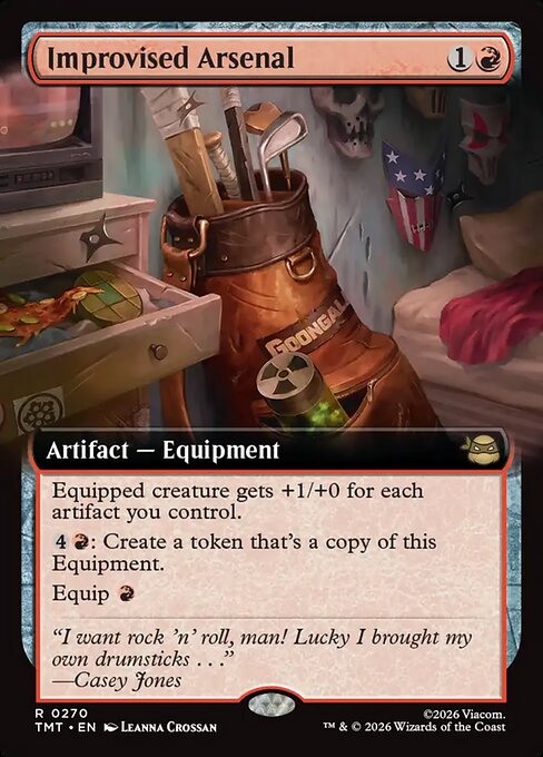 Improvised Arsenal Extended (ingles) 270 | Singles MTG en PiedraBruja