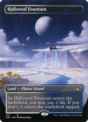 Hallowed Fountain Borderless Foil (ingles) 277 | Singles MTG en PiedraBruja