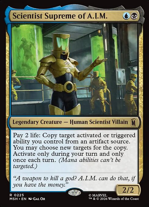 Scientist Supreme of A.I.M. Regular Foil (ingles) 225 | Singles MTG en PiedraBruja
