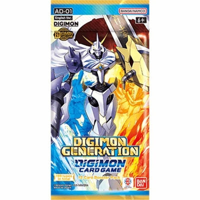 AD-01 Advance Booster Display Digimon Generation | Digimon Card Game y productos relacionados en PiedraBruja Chile