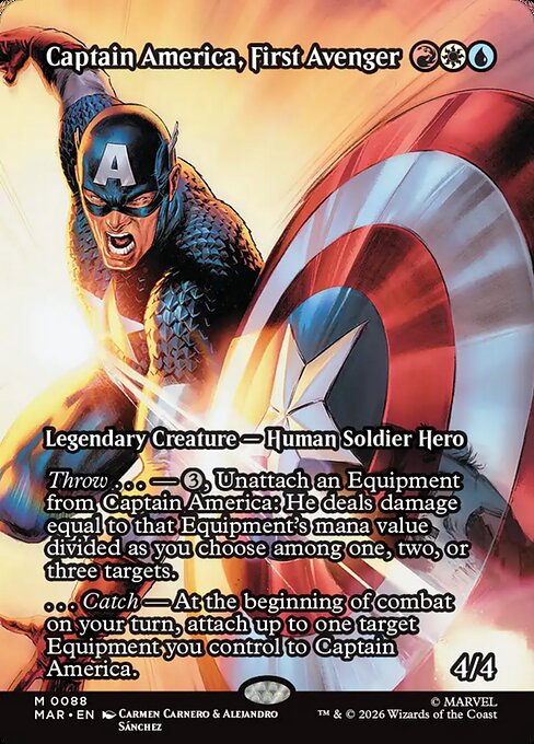 Captain America, First Avenger Regular (ingles) 88 | Singles MTG en PiedraBruja