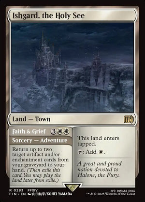 Ishgard, the Holy See // Faith & Grief Regular (ingles) 283